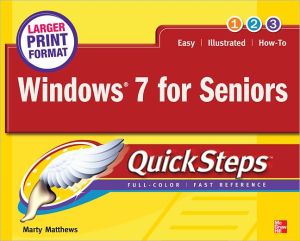 Book Windows 7 for Seniors QuickSteps free