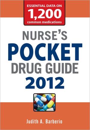 Book Nurse's Pocket Drug Guide 2012 free