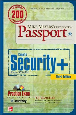 Book Mike Meyers' CompTIA Security+ Certification Passport, Third Edition (Exam SY0-301) (Mike Meyers' Certficiation Passport) free
