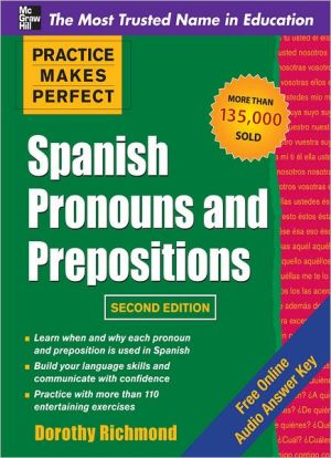 Book Practice Makes Perfect Spanish Pronouns And Prepositons 2/e (enhanced Edition) free
