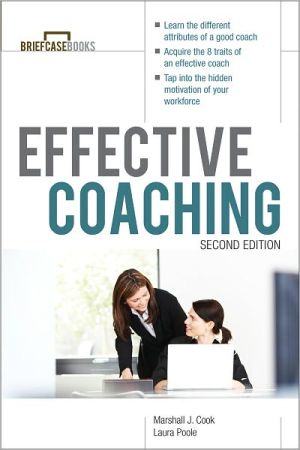 Book Manager's Guide to Effective Coaching, Second Edition (Briefcase Books (Paperback)) free