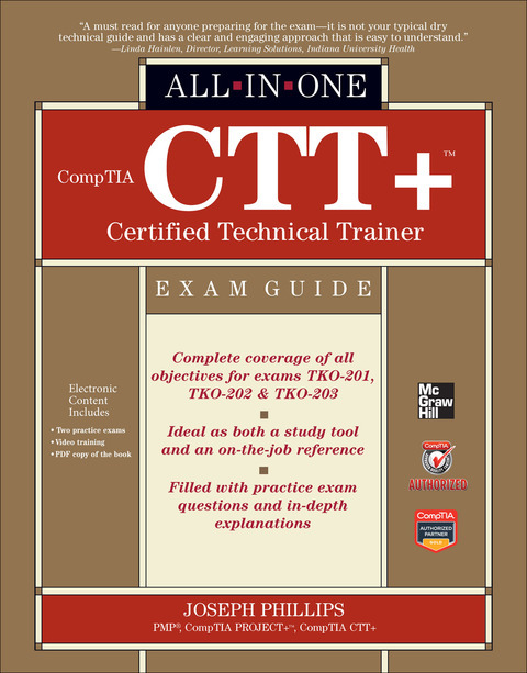 Book CompTIA CTT+ Certified Technical Trainer All-in-One Exam Guide free