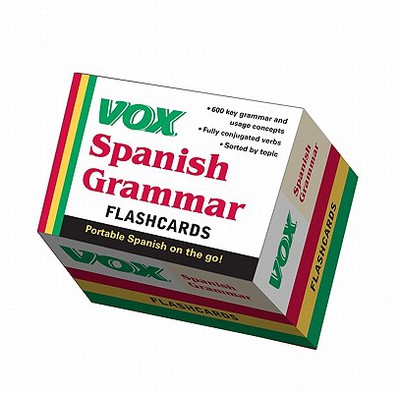 Book VOX Spanish Grammar Flashcards free