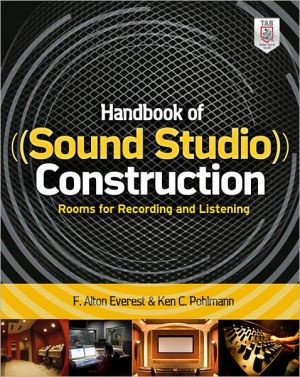 Book Handbook of Sound Studio Construction: Rooms for Recording and Listening free