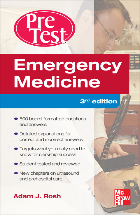 Book Emergency Medicine PreTest Self-Assessment and Review, Third Edition free
