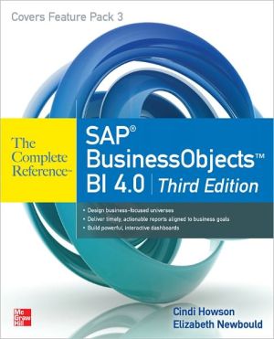 Book SAP BusinessObjects BI 4.0 The Complete Reference 3/E free