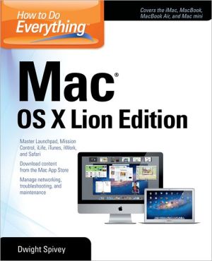Book How to Do Everything Mac OS X Lion Edition free