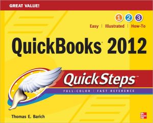 Book QuickBooks 2012 QuickSteps (Quick Guides) free