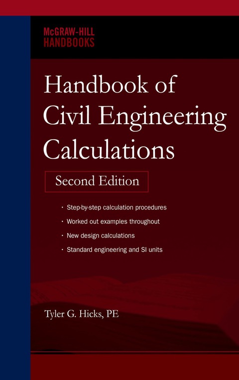 Book Handbook of Civil Engineering Calculations, Second Edition free