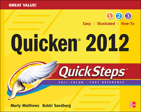Book Quicken 2012 QuickSteps free