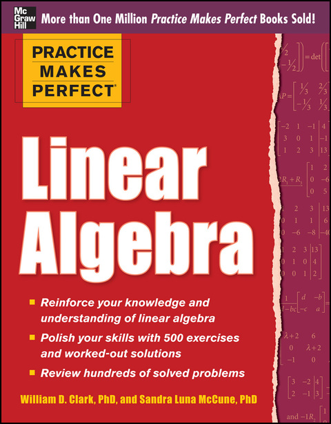 Book Practice Makes Perfect Linear Algebra (EBOOK): With 500 Exercises free