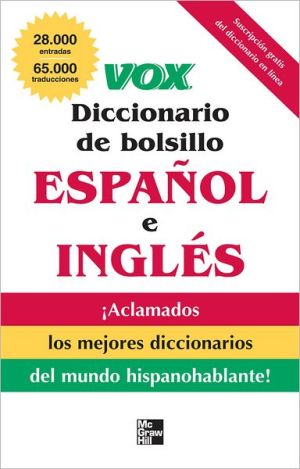 Book VOX Diccionario de bolsillo español y inglés free
