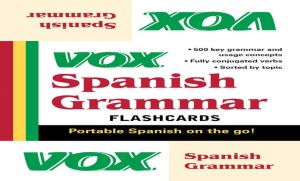Book VOX Spanish Grammar Flashcards free