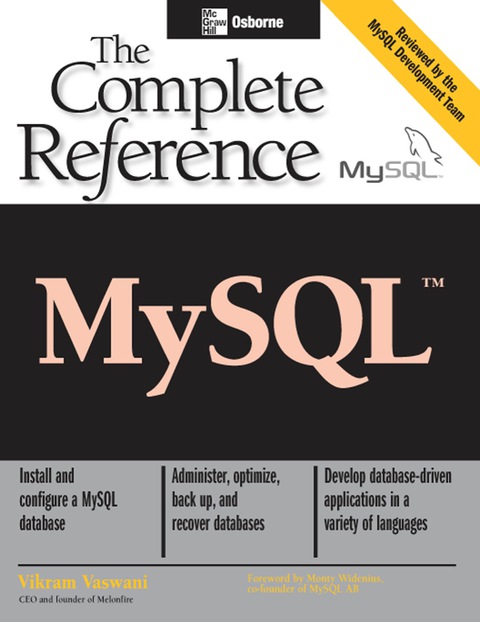 Book MySQL: The Complete Reference (Osborne Complete Reference Series) free