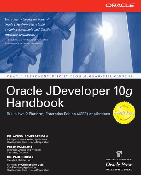 Book Oracle JDeveloper 10g Handbook (Oracle Press) free