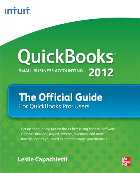 Book QuickBooks 2012 The Official Guide free