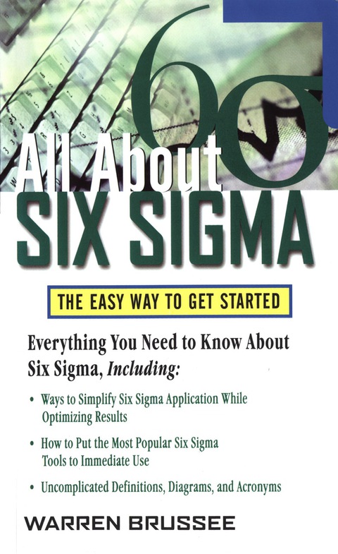 Book All About Six Sigma: The Easy Way to Get Started (All About Series) free