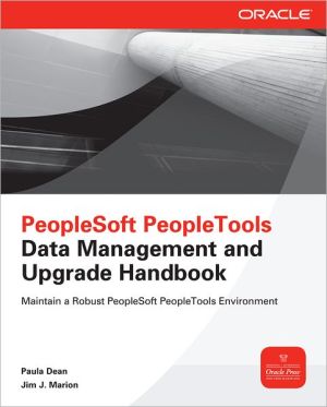 Book PeopleSoft PeopleTools Data Management and Upgrade Handbook (Oracle Press) free
