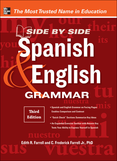 Book Side-By-Side Spanish and English Grammar, 3rd Edition free