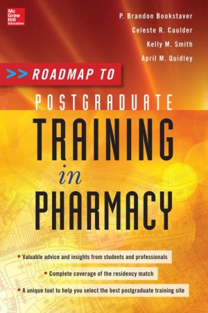 Book Roadmap to Postgraduate Training in Pharmacy free