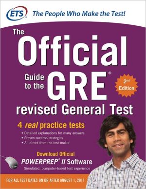 Book GRE The Official Guide to the Revised General Test, Second Edition (GRE: The Official Guide to the General Test) free