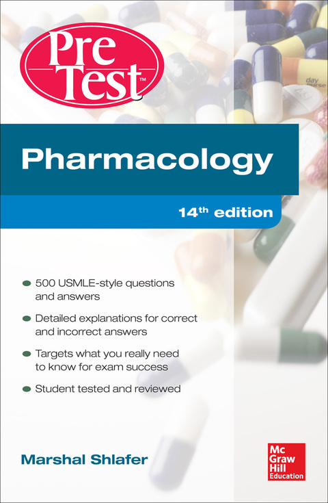 Book Pharmacology PreTest Self-Assessment and Review 14/E free