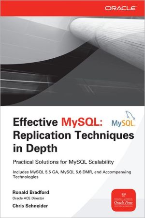 Book Effective MySQL Replication Techniques in Depth free