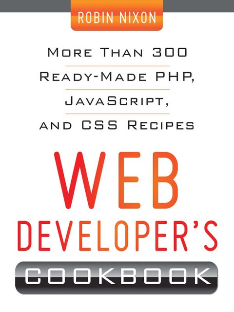 Book Web Developer's Cookbook free