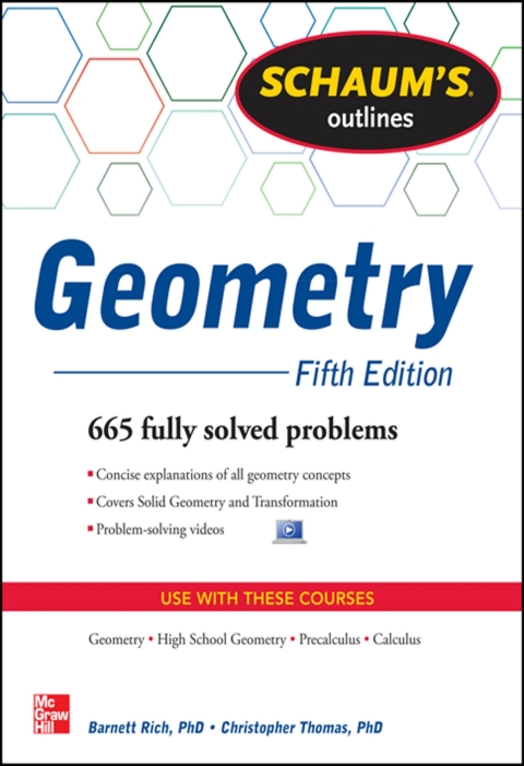 Book Schaum's Outline of Geometry, 5th Edition: 665 Solved Problems + 25 Videos (Schaum's Outlines) free