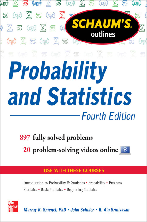 Book Schaum's Outline of Probability and Statistics free