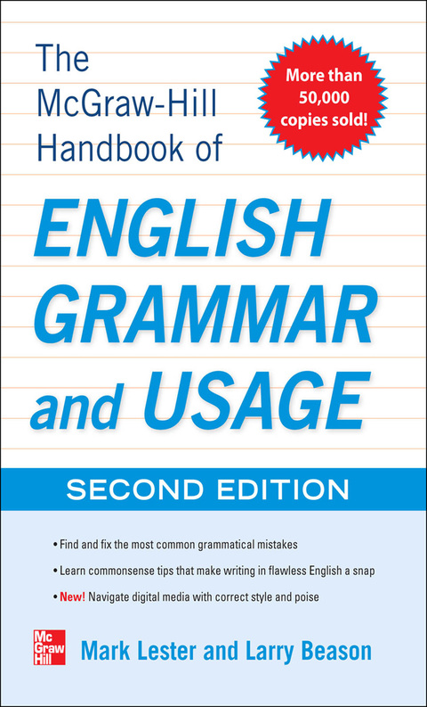Book McGraw-Hill Handbook of English Grammar and Usage, 2nd Edition free