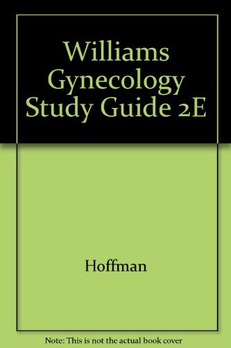 Book Williams Gynecology Study Guide free