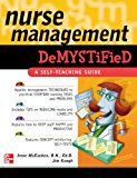 Book Nurse Management Demystified free