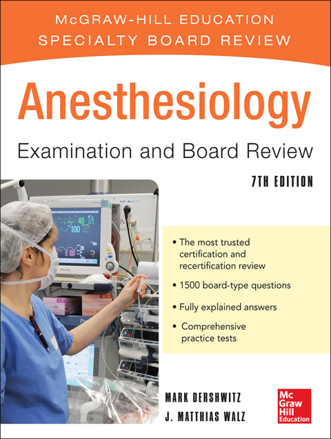 Book Anesthesiology Examination and Board Review 7/E (McGraw-Hill Specialty Board Review) free