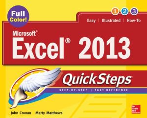 Book Microsoft® Excel® 2013 QuickSteps free