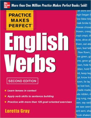 Book Practice Makes Perfect English Verbs 2/E: With 125 Exercises + Free Flashcard App free