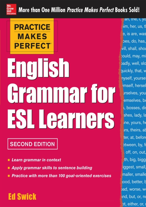 Book Practice Makes Perfect English Grammar for ESL Learners 2E(EBOOK): With 100 Exercises free
