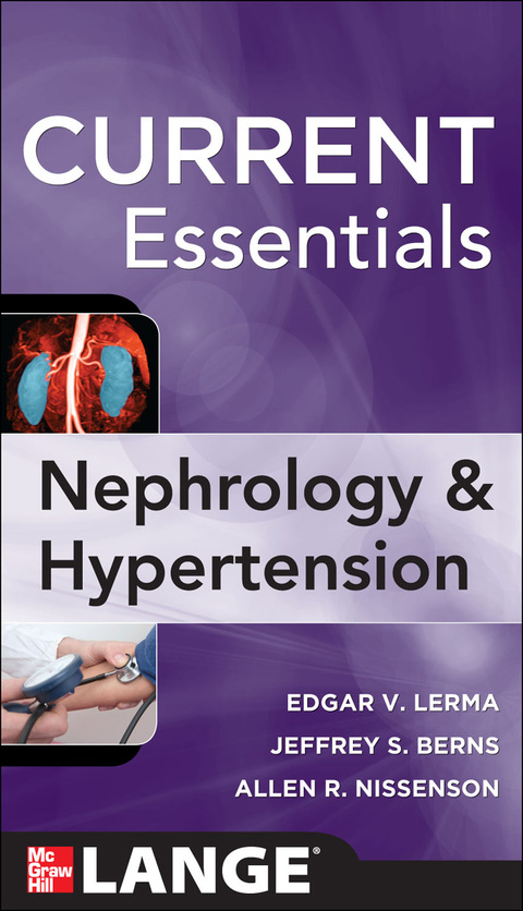 Book CURRENT Essentials of Nephrology & Hypertension (LANGE CURRENT Essentials) free