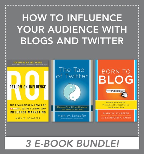 Book How to Influence Your Audience with Blogs and Twitter EBOOK BUNDLE free