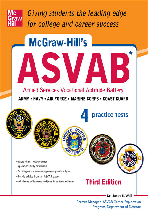 Book McGraw-Hill's ASVAB, 3rd Edition: Strategies + 4 Practice Tests (McGraw Hill's ASVAB) free