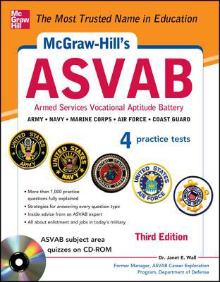 Book McGraw-Hill's ASVAB with CD-ROM, 3rd Edition: Strategies + Quizzes + 4 Practice Tests free