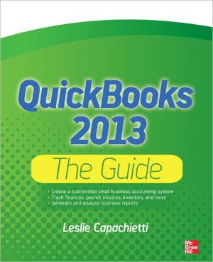 Book QuickBooks 2013 The Guide free