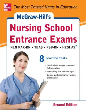 Book Nursing School Entrance Exams (Mcgraw-hill's Nursing School Entrance Exams) free