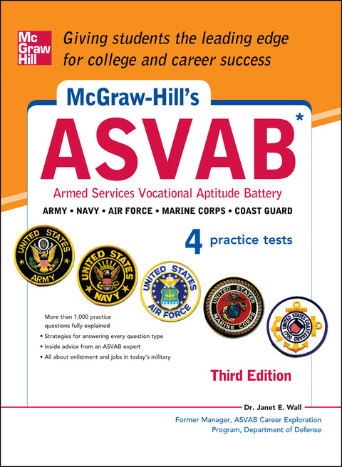 Book McGraw-Hill's ASVAB, 3rd Edition: Strategies + Quizzes + 4 Practice Tests (Mcgraw Hill's Asvab) free