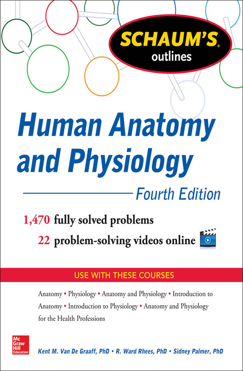 Book Schaum's Outline of Human Anatomy and Physiology: 1,440 Solved Problems + 20 Videos (Schaum's Outlines) free