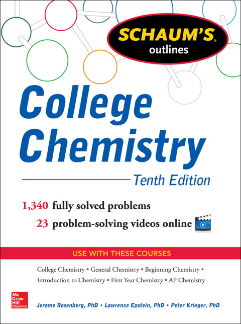 Book Schaum's Outline of College Chemistry: 1,340 Solved Problems + 23 Videos (Schaum's Outlines) free
