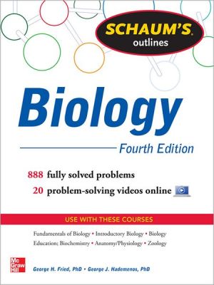 Book Biology (Schaum's Outlines) free
