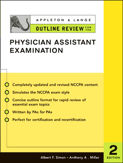 Book Appleton & Lange Outline Review for the Physician Assistant Examination, Second Edition (Appleton and Lange's Outline Reviews) free
