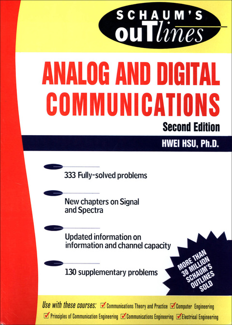 Book Schaum's Outline of Analog and Digital Communications free