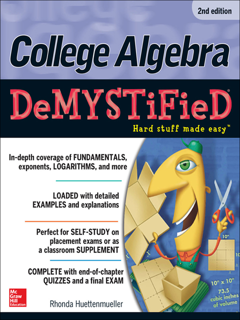Book College Algebra DeMYSTiFieD, 2nd Edition free